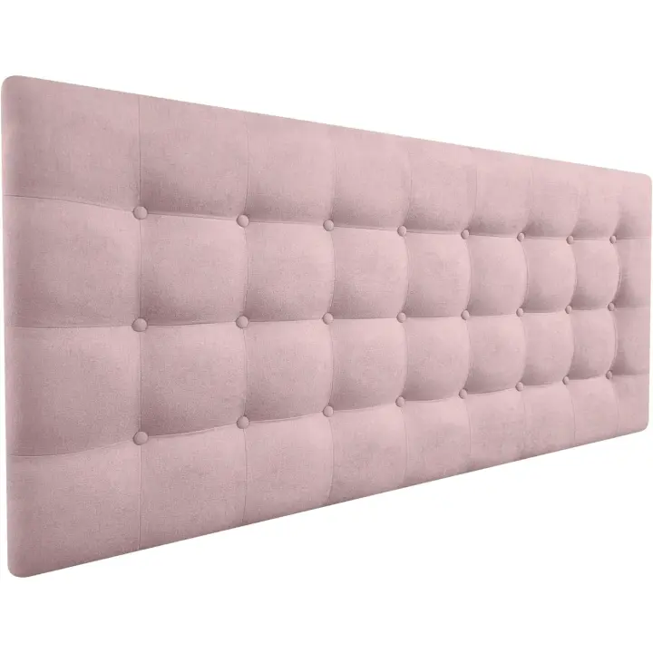Tapado de Cabecero de Cama Premium Tela Tejida Antimanchas Tamaño 180 x 70 Verde Agua - 1