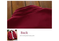 Chaquetas ligeras para hombre, chaquetas de negocios con cuello levantado, cortavientos para exteriores, senderismo, ropa de golf - details 11