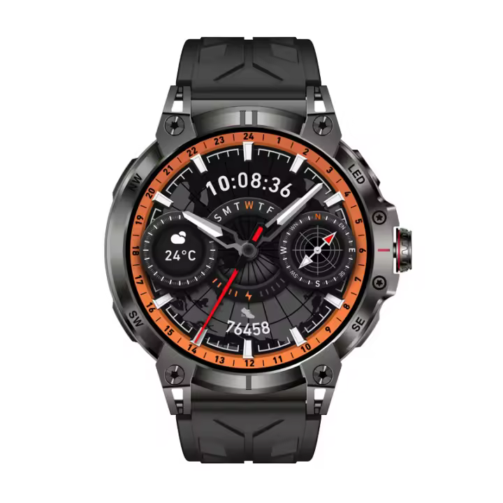 Relojes inteligentes hombre podómetro multifunción Fitness deporte Bluetooth llamada mujer ritmo cardíaco presión arterial reloj - 1