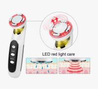 Masajeador Facial con vibración de alta frecuencia, dispositivo de tonificación Facial con luz Led roja, masajeador ultrasónico EMS, microcorriente - details 7