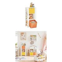 Estantería de Juguetes para Niños Almacenamiento Multifuncional con 2 Cajas Coloridas y Prácticas - details 16