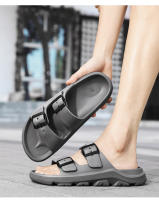 Zapatillas de hombre, ropa de verano, deportes de playa antideslizantes de suela gruesa, frescas para uso al aire libre de hombres, sandalias casuales - details 10