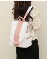Mochila de cuero para mujer, bolso de hombro pequeño, mochila simple de moda, mochila antirrobo para mujer - details 11