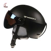 Casco de esquí para hombre y mujer, protector térmico integrado para deportes al aire libre, snowboard, parabrisas de nieve, novedad de invierno - details 10