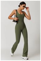 Mono de Yoga ajustado para mujer, Adelgazante y adelgazante, con un traje de Yoga y Fitness integrado ligeramente acampanado - details 10