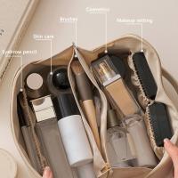 Organizador de artículos de tocador de gran capacidad, bolsa de cosméticos multifunción, estuche de almacenamiento, bolsa de maquillaje, organizador de viaje - details 5