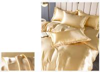 Sábana de Terciopelo de Lujo Emulación Cubierta de Edredón de Gran Tamaño Manta de Color Sólido de Alta Calidad para Cama Doble Queen y King - details 5