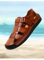 Sandalias romanas clásicas para hombre, zapatos de agua para interior y exterior de goma antideslizantes hechos a mano para playa, verano - details 2