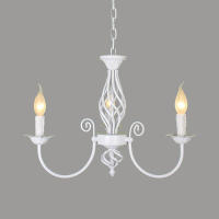 Luz colgante de vela blanca, lámpara colgante de cadena de altura ajustable para sala de estar, cocina, Isla, comedor, Vestíbulo - details 2