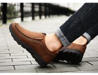 Zapatos informales para hombre, mocasines transpirables, zapatillas de deporte a la moda, cómodos, planos, hechos a mano, mocasines de ocio Retro, zapatos para hombre - details 13