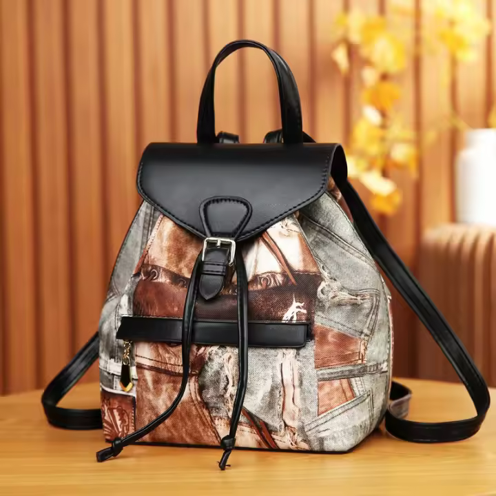 Mochila 2025 Nueva Mochila De Mujer De Moda Primavera Y Verano Nueva Mochila Informal De Moda Para Estudiantes - 1