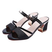 Zapatillas de verano para mujer, zapatos informales de tacón alto a la moda - details 0