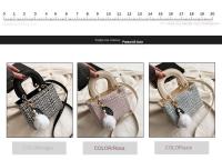 Bolso Cruzado de Moda para Mujer de Alta Gama Primavera-Verano 2025 Bolso de Lana Tendency para Princesa Diana - details 2