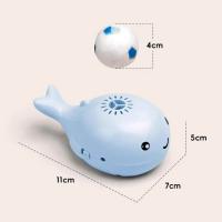 Juguete de Gato Eléctrico Flotante en Forma de Ballena Función Doble, Ventilador, Portátil, Certificado 3C - details 2