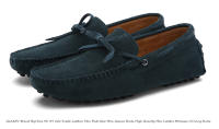 Zapatos planos de cuero de ante de vaca para hombre, mocasines informales de alta calidad, para conducir, novedad - details 6