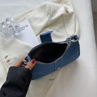 Bolso de Hombro Denim de Alta Calidad Bolso Messenger Retro para Mujeres - details 5