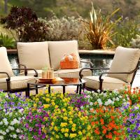 Flores Artificiales Amarillas con Hojas Verdes Arbustos de Follaje Falso Resistentes a Rayos UV para Decoración Interior y Exterior Ideal para Hogar, Oficina, Bodas y Macetas de Jardín - details 1