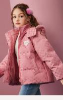 Abrigo de invierno cálido y grueso para niñas, chaqueta con capucha, estampado completo, prendas de vestir exteriores para niños, Parkas acolchadas de algodón para adolescentes - details 3