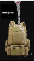 Mochila táctica 4 en 1 para hombre, bolsa de 55L para deportes al aire libre, Camping, senderismo, viajes, escalada - details 14