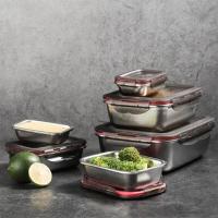 Juego de Fiambrera de Acero Inoxidable 304 Caja Bento con Calefacción para Microondas - details 8