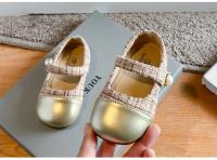 Zapatos planos informales de cuero para niños, calzado de baile de princesa para fiesta y boda, 2024 - details 8