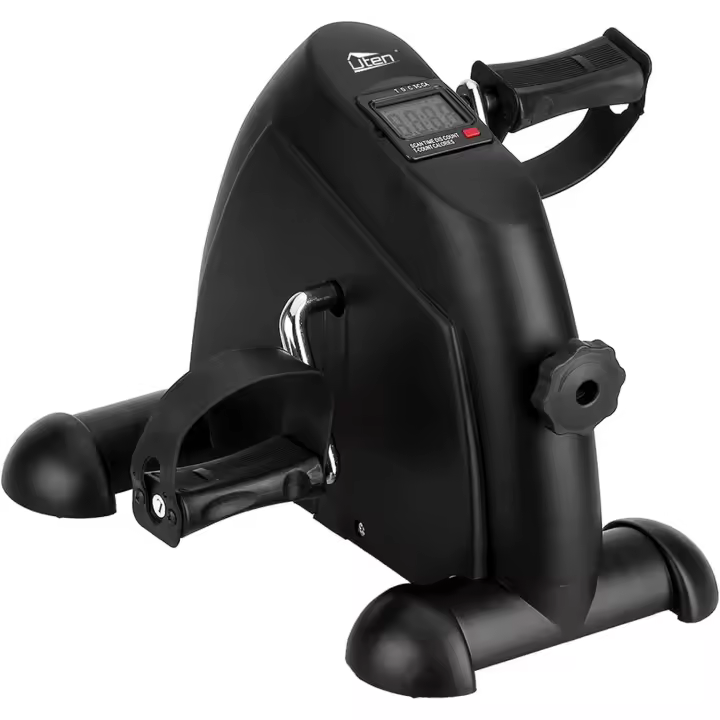 Bicicleta de Ejercicio Estática con Pedal Resistencia Ajustable para Brazos y Piernas Pantalla LCD - 1