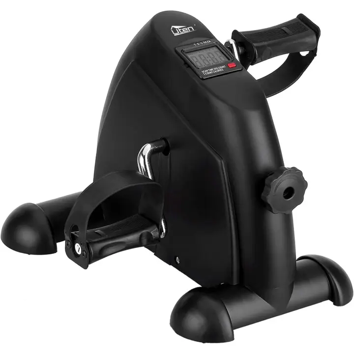 Bicicleta de Ejercicio Estática con Pedal Resistencia Ajustable para Brazos y Piernas Pantalla LCD - 1