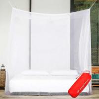 Cortina de red cuadrada para mosquitos, dosel de cama con bolsa de transporte para viajes, Camping, decoración del hogar al aire libre - details 1