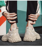 Malla transpirable resistente al desgaste zapatos casuales suela de neumático antideslizante deportes zapatillas de correr tendencia de moda zapatos de los hombres - details 1