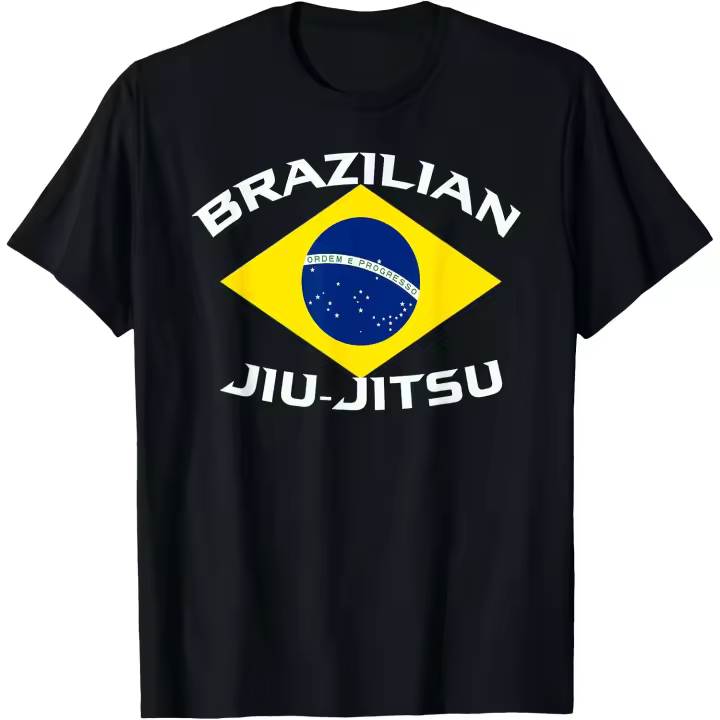 Camiseta brasileña Jiu Jitsu BJJ & Grappling para hombre - 1