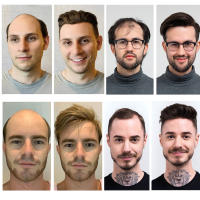 Q6 Base Prótesis capilar para hombres Línea de cabello invisible Sistema de cabello para hombres Peluca masculina de cabello humano natural Sistema de cabello masculino transpirable Q6 Base de piel Peluquín para hombres con nudos blanqueados - details 17