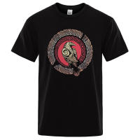 Camiseta de Manga Corta para Hombre, Camisa con Estampado de Cuervo Vikingo del Rey Ragnar, Estilo Informal y Hiphop, Ropa Veraniega, Cómoda y a la Moda, Año 2022 - details 14