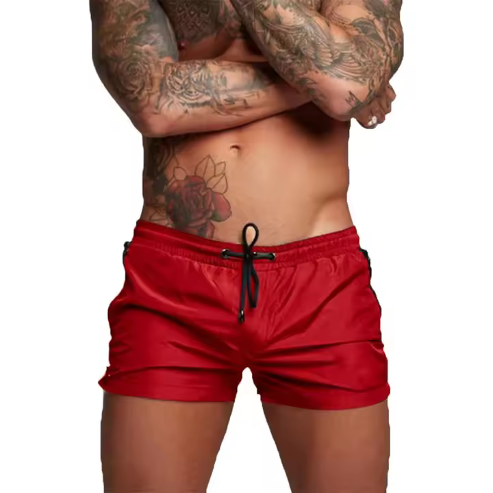 Bañador de Natación para Hombre, Pantalones Cortos Impermeables, Pantalones Cortos de Surf - 1