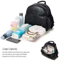 Soboba Pañal grande y sólido con correas para mochila para madres a la moda - Bolsa para cambiar pañales impermeable - details 2