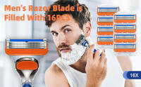 16 Blade Refills for Men