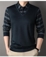 Camisetas para Hombres CASUMANL Moda Casual a Rayas Manga Larga Ropa de Primavera-Otoño - details 9