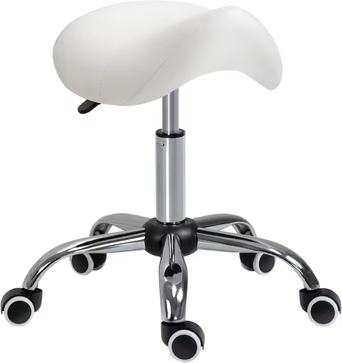 Taburete Giratorio Cósmico con Altura Ajustable Taburete de Escritorio con Ruedas Carga de 120kg - 1