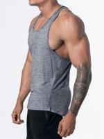 Nueva camiseta deportiva sin mangas para hombre, camiseta interior de entrenamiento de verano para hombre, camiseta sin mangas holgada transpirable de secado rápido para baloncesto, chaleco deportivo informal para hombre - details 6