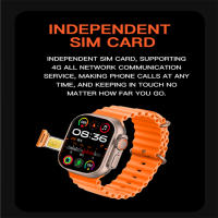 Reloj inteligente T97, dispositivo con tarjeta SIM, 4G, Bluetooth, llamadas, pronóstico del tiempo, frecuencia cardíaca, detección de movimiento, resistente al agua, carga inalámbrica - details 2