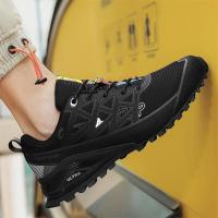 Zapatos de senderismo para hombre y mujer, calzado deportivo de cuero - details 19