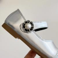 Zapatos de cuero para niñas, calzado de princesa elegante, estilo coreano, informal, versátil, suave, a la moda, novedad de otoño, 2024 - details 10