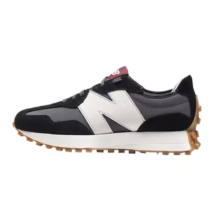 【100% original】 Productos de calidad 327 Running Sports Leten NB 327 Zapatos Zapatillas de deporte blancas y negras para hombres y mujeres - 1