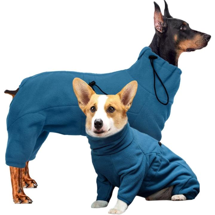 Abrigo de Forro Polar Suave para Perros, Ropa para Perros, Abrigo para Perros con Cierre de Cremallera