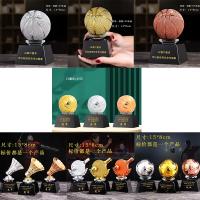 Trofeo pequeño de juego de baloncesto, oro, plata, cobre, 14cm, decoración conmemorativa de baloncesto, grabado gratis - details 3