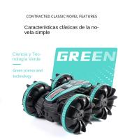 Nuevo Coche teledirigido 2,4G, Acuático y Terrestre, Doble Cara, Acrobático, Juguete Eléctrico para Niños - details 12