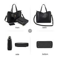 Mochila de lujo Leten con diseño de paisley Set de hombros para mujer con bolsa de maquillaje y porta tarjetas Material de cuero y PVC/Vinilo - details 5