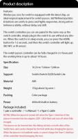 Gamepad Bluetooth para Switch/OLED/LITE/IOS/Android/PC Controlador inalámbrico JoyPad Joystick con mango izquierdo y derecho Giroscopio de 6 ejes con consola de juegos Trubo Wake Up - details 0
