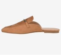 Zapatos planos de mujer de ante con suela de goma informales y cómodos. - details 10