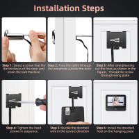 Cámara de Timbre de Puerta con Visión Nocturna Awapow 1080P Conéctate inalámbrico - details 12