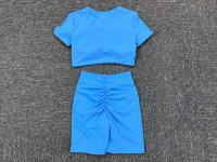Traje de entrenamiento de yoga para mujer, conjunto de gimnasio, sujetador deportivo, pantalones, ropa deportiva - details 10
